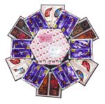 9 LAYER BIGGEST DECORATIVE CHOCOLATE LOVER CEB By GiftsMyStore